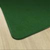 Flagship Carpets Americolors Collection Double Stitched and Serged Edges Carpet for Living Room, Bedroom, Entryway and Playroom Mat, 6' x 6', Solid Clover Green view 4