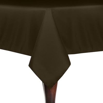 Ultimate Textile 84 x 84-Inch Square Polyester Linen Tablecloth Olive Green