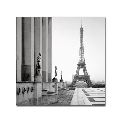 Trademark Fine Art Tour Eiffel 5 by Alan Blaustein, 18x18-Inch