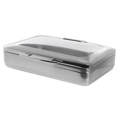 HUBERT Chafer 8 4/5 Qt Modern Style Full Size Stainless Steel - 22 4/5" L x 18 9/10" W x 6 3/10" H