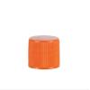 24mm Plastic screw-on caps w/pressure sensitive seals (80 count) (Orange) view 1