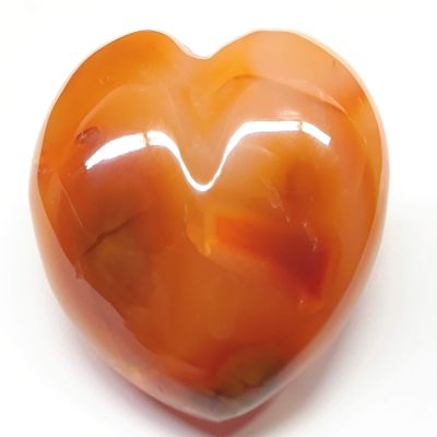 Madagascar Minerals Carnelian Small Decorative Heart