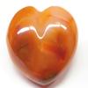 Madagascar Minerals Carnelian Small Decorative Heart view 1