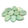 CrystalAge Amazonite Drilled Tumble Stone view 1