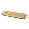 TableCraft ACAMR2007 Cash & Carry Acacia Display Board, 17" x 7" x 1/2", Rectangular, with (2) 1-1/4"L Metal Handles, Hand wash only, Wood view 1