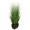 Artificial 50" Grass in X-Large Rectangle Zinc (Matte Brown) view 2