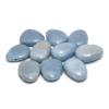 CrystalAge Angelite Drilled Tumble Stone view 1
