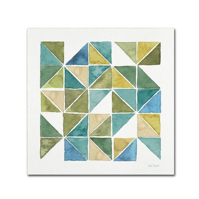 Trademark Fine Art My Greenhouse Geo II by Lisa Audit, 18x18-Inch