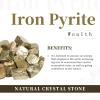 rockcloud 1 lb Natural Crystals Raw Rough Stones for Cabbing,Tumbling,Cutting,Lapidary,Polishing,Reiki Crytsal Healing,Iron Pyrite view 2