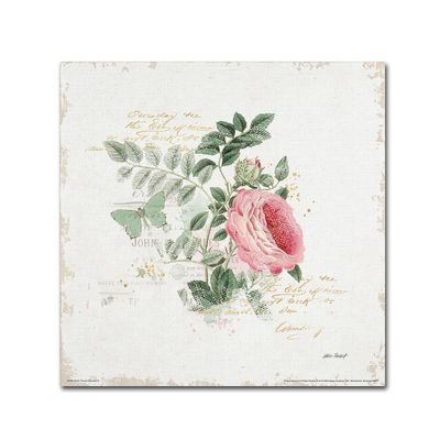 Trademark Fine Art French Romance II by Katie Pertiet, 18x18-Inch