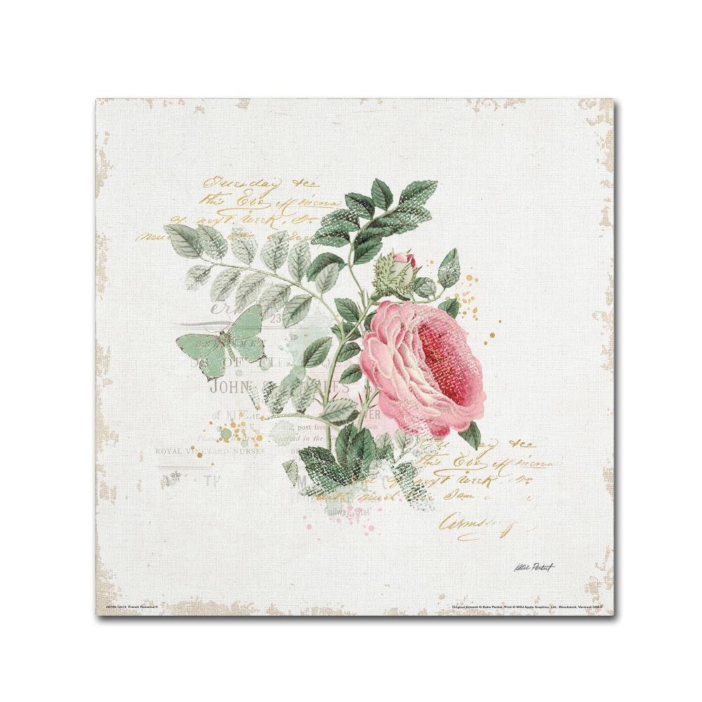 Trademark Fine Art French Romance II by Katie Pertiet, 18x18-Inch