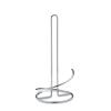 KECKU kela Kitchen roll Holder Upright, Also for Thick Rolls, Kitchen roll Holder 33 cm high, Caro, Chrome-Plated Metal view 2
