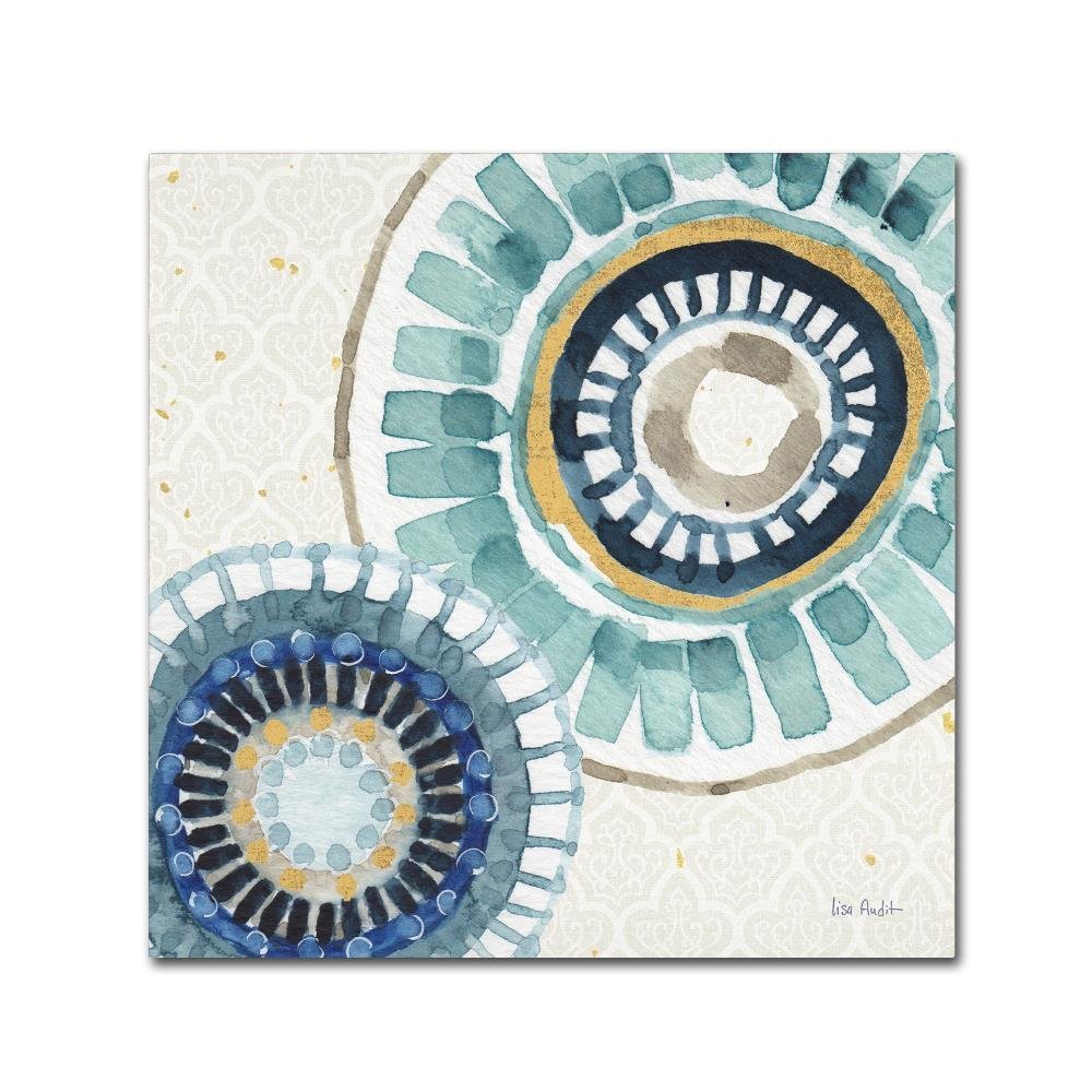 Trademark Fine Art Indigold XV by Lisa Audit, 18x18-Inch