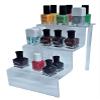 888 Display Three-Tier Acrylic Step Display Ultra Clear and Versatile Risers (6"W x 9"D x 9"H - SMALL/NARROW) view 4