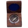 Handcrafted Model Ships Antique Copper Boxed Desk Compass 3" - Box Compass - Desk Compass - Nautical De view 1