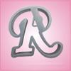 Cursive Letter R Cookie Cutter view 1