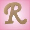 Cursive Letter R Cookie Cutter view 2