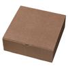 Heads MBR-GB6 Plain Gift Box, Made in Japan, W 12.0 x H 4.1 x D 12.2 inches (303 x 105 x 308 mm), Brown, Box of 10