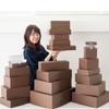 Heads MBR-GB6 Plain Gift Box, Made in Japan, W 12.0 x H 4.1 x D 12.2 inches (303 x 105 x 308 mm), Brown, Box of 10 view 3