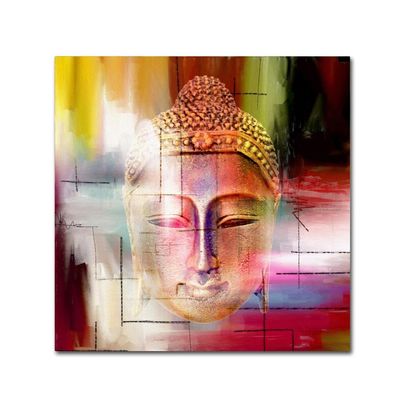 Trademark Fine Art Mark Ashkenazi 'Buddha Face 4' Canvas