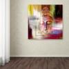 Trademark Fine Art Mark Ashkenazi 'Buddha Face 4' Canvas view 3