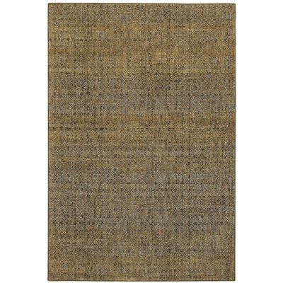 Oriental Weavers Atlas Area Rug, 5' x 8', Green/Gold