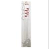 Aoba 523024 Chopsticks, Dishwasher Safe, Clear Chopsticks, Checkered Ultraman, Red, 9.1 inches (23 cm) view 1