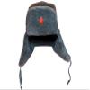 Russian Army Ushanka Authentic Winter Hat Soviet USSR Army Soldier Red Star WW2 (56 cm - Small) view 1