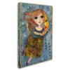 Trademark Fine Art Wyanne 'Big Eyed Girl Moon Love' Canvas view 2