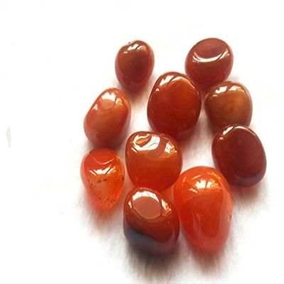 Besthk Carnelian Tumble Stone (Brazilian) (20-25mm) (5pcs)
