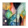 Wrapped Canvas Wall Art - Wyanne 'Collectedness' Wall Art for Living Room, Bedroom, or Office Dcor - 18x18 view 2