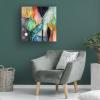 Wrapped Canvas Wall Art - Wyanne 'Collectedness' Wall Art for Living Room, Bedroom, or Office Dcor - 18x18 view 4