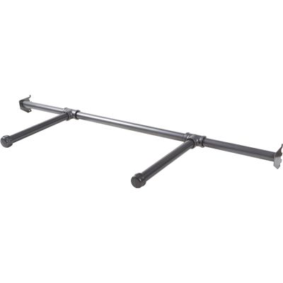 Econoco PSORFO48N Pipeline Hang bar with Two 12" Face Outs for Free Standing Wall Unit (Pack of 2)