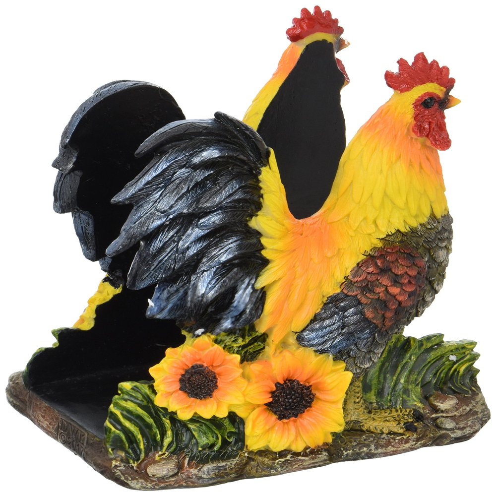 Cocktail Napkins Rooster Kitchen Napkin Holder Decoration, 5 1/2 inch