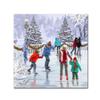 Trademark Fine Art Skaters by The Macneil Studio, 18x18-Inch-Inch view 1