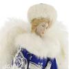 Windy Hill Collection 14" Inch Standing Blue Angel Christmas Tree Topper or Table Top 414530 view 4