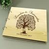 Darling Souvenir Mr and Mrs Personalized Name and Date Wedding Tree Guest Book Photo Albums Scrapbook view 2