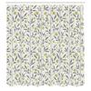 Ambesonne Floral Shower Curtain, Onion Flower Pattern with Circular Petals in Retro Graphic Design, Cloth Fabric Bathroom Decor Set with Hooks, 69" W x 70" L, Avocado Green Coconut view 2