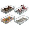 Azar Displays 556206  Large Deluxe Clear Tray, 12x6 (Pack of 4) view 1