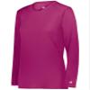 B-Core Ladies' L/S Tee Hot Pink Small view 1