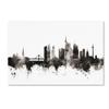 Trademark Fine Art Frankfurt Germany Skyline III by Michael Tompsett, 16x24-Inch-Inch view 1