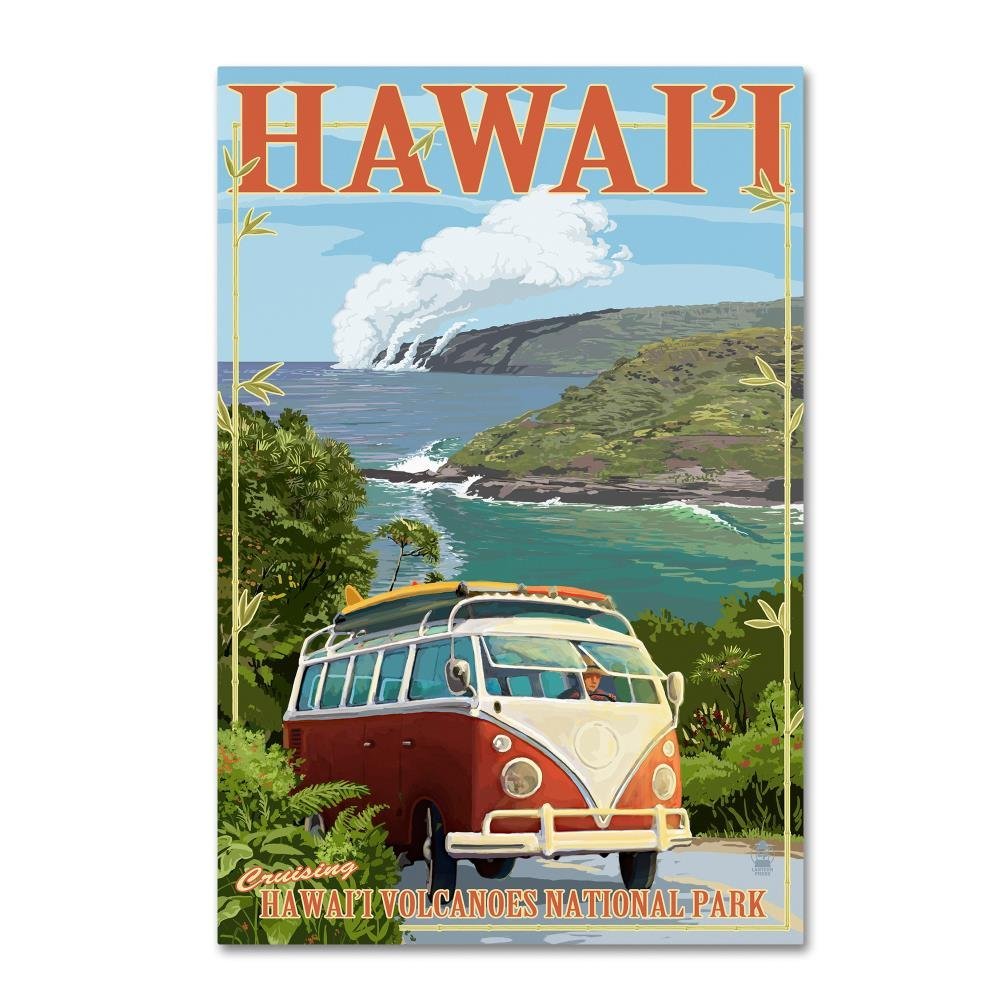 Trademark Fine Art Landscape 8 by Lantern Press, 16x24-Inch-Inch