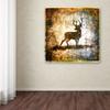 Trademark Fine Art High Country Deer by LightBoxJournal, 18x18-Inch-Inch view 3