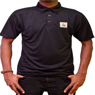 "Inna Mi Ackee" Polo Shirt - Linstead Market Jamaica