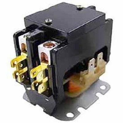 Room Air Conditioner Replacement Parts New Packard C240C 40 AMP 208/240 VAC Double 2-Pole Definite Purpose Contactor HVAC applies to the U.S. only.
