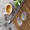 Caroline's Treasures SS8340FC Schnauzer Foam Coaster Set of 4 Set of 4 Cup Coasters for Indoor Outdoor, Tabletop Protection, Anti Slip, Mouse pad Material view 3