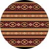 BLACK FOREST DECOR Mesa Grande Rug - 8 Ft. Round view 1