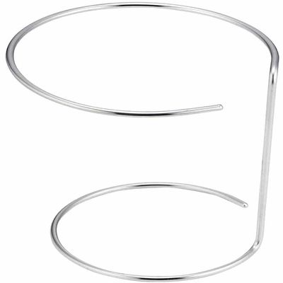 Shimomura Plastics 38125 Plastic Bag Holder, Made in Japan, Easy to Clean, Easy to Clean, Tsubamesanjo Tsubame Sanjo Stand, Triangular Corner Replacement, Trash Can Simple, Round, Large, Vegetable