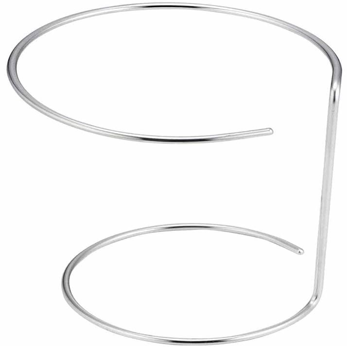 Shimomura Plastics 38125 Plastic Bag Holder, Made in Japan, Easy to Clean, Easy to Clean, Tsubamesanjo Tsubame Sanjo Stand, Triangular Corner Replacement, Trash Can Simple, Round, Large, Vegetable