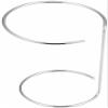 Shimomura Plastics 38125 Plastic Bag Holder, Made in Japan, Easy to Clean, Easy to Clean, Tsubamesanjo Tsubame Sanjo Stand, Triangular Corner Replacement, Trash Can Simple, Round, Large, Vegetable view 1